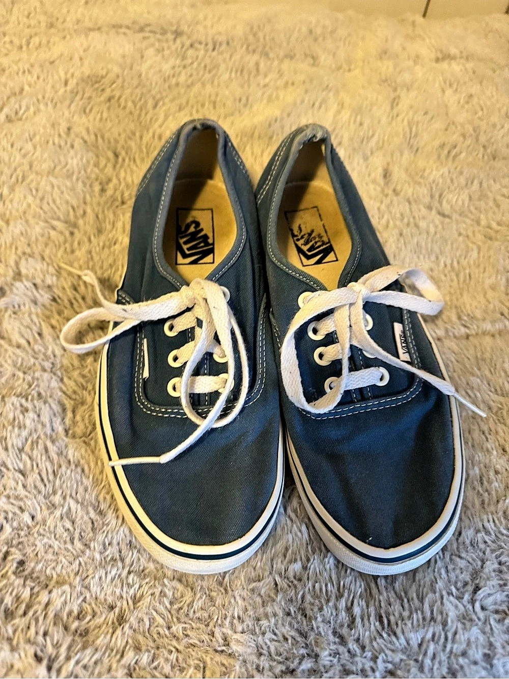 Vans Old Skool Sneakers Blue & White US 6